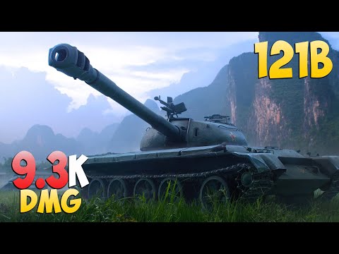 121B - 5 Kills 9.3K DMG - Luck or Skill?! - World Of Tanks