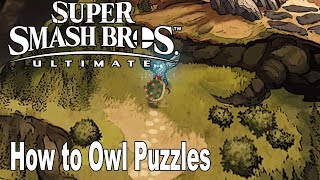 Super Smash Bros. Ultimate - How to Solve Owl Puzzles in Sacred Land [HD 1080P]