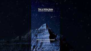 White Noise to Help Ease Insomnia