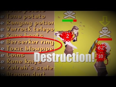 OWNING noobs with Rune knives to Ags #2! PK commentary - Runescape 2007