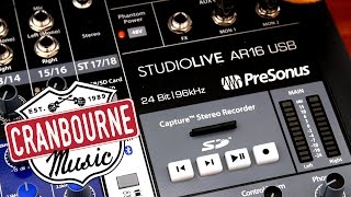 Video thumbnail for Cranbourne Music Opening Festival - Presonus AR16 USB Mixer by Coleman's Music