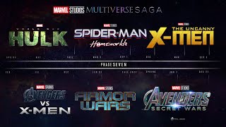 BREAKING! MARVEL STUDIOS MULTIVERSE SAGA NEW SLATE REVEALED!? X-Men Avengers Dr Strange Spider-Man