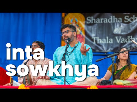 🎵 Intha Sowkhya – A Soulful Carnatic Classic 🎵 - Live Concert - Bharat Sundar