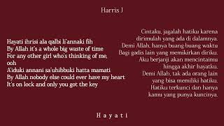 Download lagu Haris J - Hayati (Lirik terjemah Indonesia)  mp3