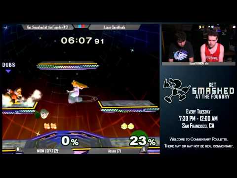 Get Smashed at the Foundry #51 - Loser Semifinals: MIOM|SFAT (Fox) vs Azusa (Peach)