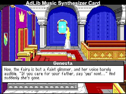AdLib vs. Roland MT-32: King's Quest 4