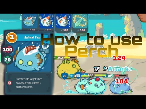 HOW TO USE PERCH (Spinal Tap) DAP TERMI -AXIEINFINITY