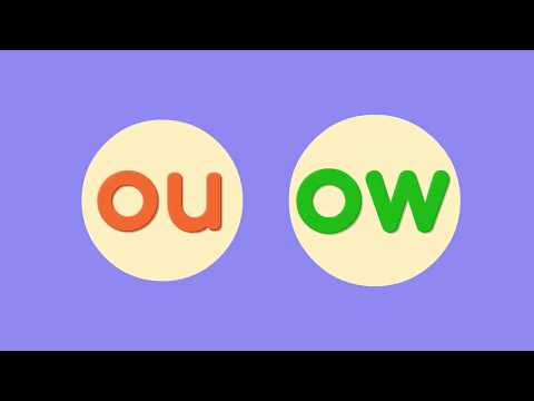 Phonics Chant┃ou · ow ∥ Double Letter Vowels┃Spotlight on One Phonics