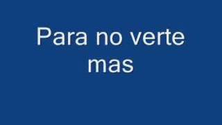 La Mosca Tse-Tse - Para No Verte Mas