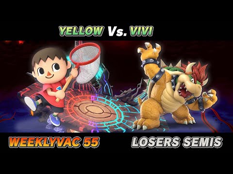 WeeklyVac 55 - SSBU - Yellow (Villager) vs Vivi (Bowser)