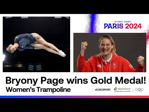 BRYONY PAGE WINS DRAMATIC GOLD 🥇 #Paris2024 #Olympics