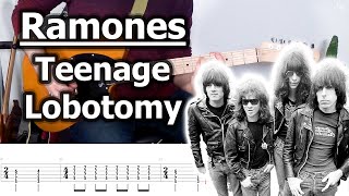 Ramones - Teenage Lobotomy | Guitar Tabs Tutorial