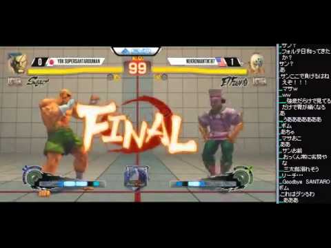 EVO2015 ウル4予選PoolA14 プール決勝 三太郎 vs Nekromantik187