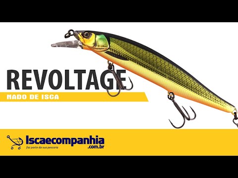 Vídeo Isca Jackall Revoltage RV-Minnow 110SP