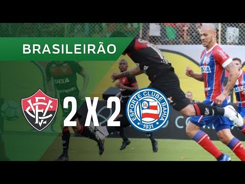 VITÓRIA 2 X 2 BAHIA - GOLS - 11/11 - BRASILEIRÃO 2018