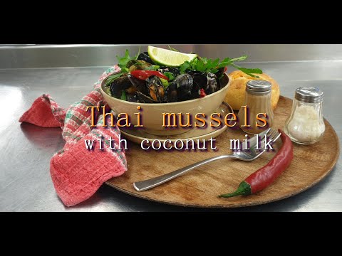 Thai mussels with coconut milk recipe