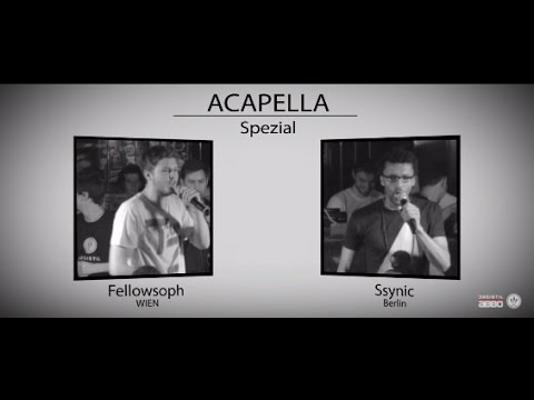 Dreistil RAP BATTLE - SSYNIC vs FELLOWSOPH - Acapella 08.05.2015