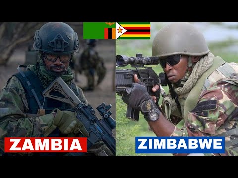 Zambia vs Zimbabwe Military Power Comparison 2025 | Who is Stronger