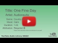 One Fine Day Audionautix Country Folk Calm YouTube Audio Library BGM