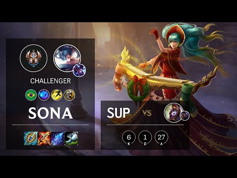 Sona Support vs Lulu - BR Challenger Patch 10.20