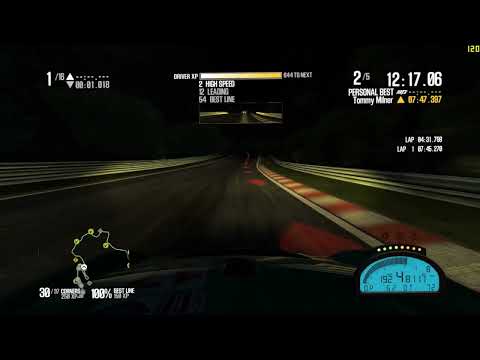 NFS Shift 2 Part 47 - Endurance - Endurance Challenge of Champions - 2 of 2 Nordschleife Night