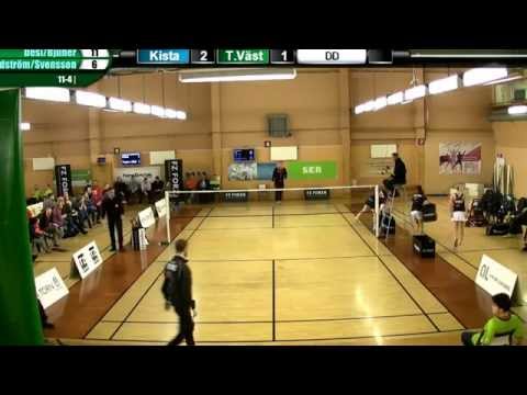 SBL: Kista BMK - Team Väst, Damdubbel