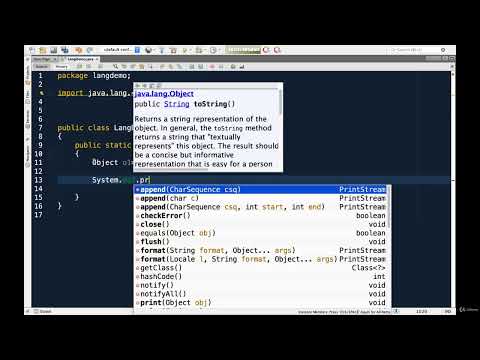 20 1 Object Class In Java Java Lang Package Explained Abdul Bari Java Course
