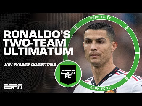 IT'S ALL SPIN! 🌀 Jan's unsure of Ronaldo's two-team transfer ultimatum with Jorge Mendes | ESPN FC