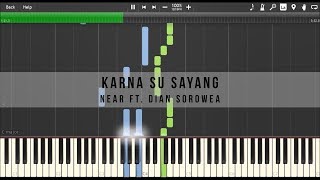 Download lagu Near - Karna Su Sayang (Piano Tutorial) mp3