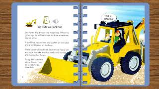 ONE STORY A DAY - BOOK 11 FOR NOVEMBER - Story 2: Eric rides a Backhoe