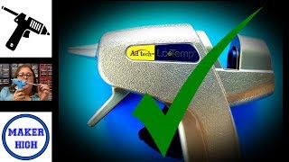 How To Use A Glue Gun the Right Way - Tutorial - Maker High - DIY and Maker Movement