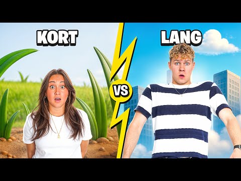 Kleine VS Lange Mensen 👧👦