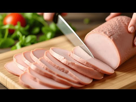 Unbelievable! Just Lentils And Spices To Make Mortadella At Home! Delicious Vegan Recipe!