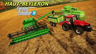 Taking on Harvest contracts for Easy Money in Farming Simulator 22 | Haut-Beyleron | Episode 5