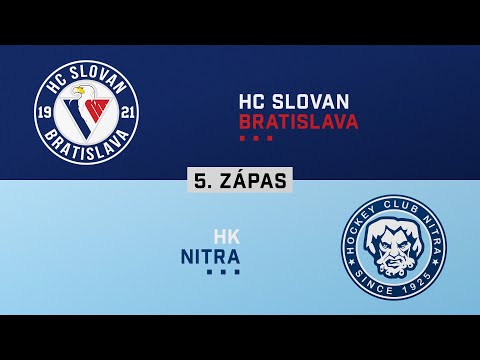 5.zápas štvrťfinále HC Slovan Bratislava - HK Nitra HIGHLIGHTS