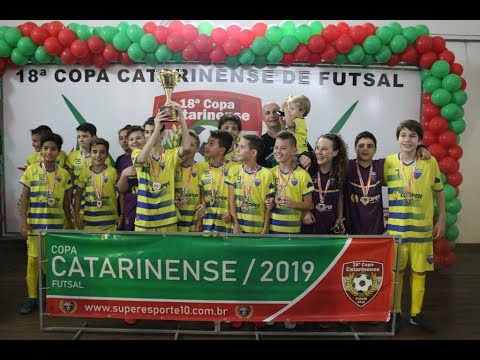 CAMPEÃO COPA CATARINENSE 2019 - Categoria Sub 13