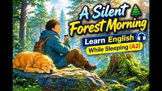 A Silent Forest Morning 🌲 Learn English While Sleeping (A2)