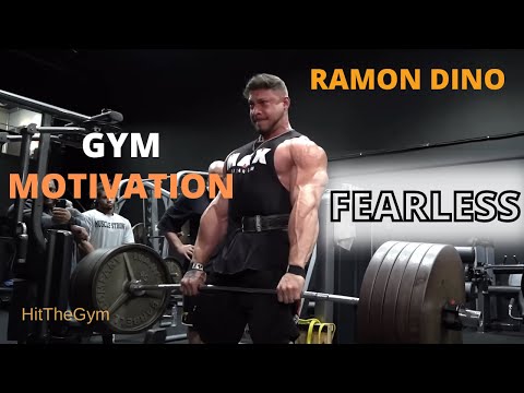 RAMON DINO WORKOUT- MOTIVATION - FEARLESS - Road to Mr. Olympia