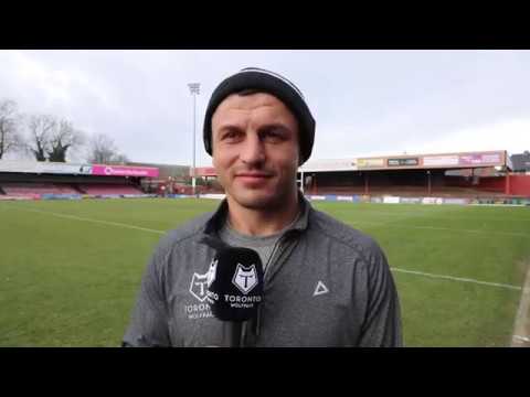 Jon WIlkin at Bootham Crescent