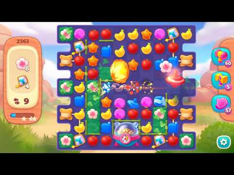 Wildscapes level 2363 🐼 Playrix 👋😘✌️ HD