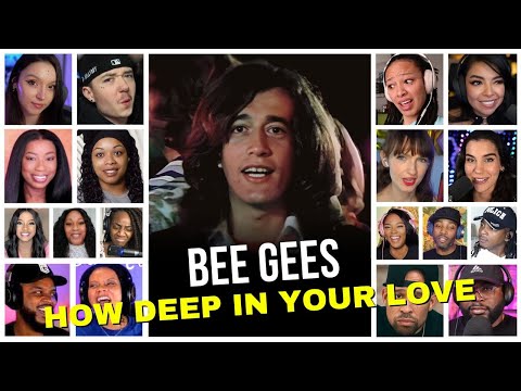 Bee Gees - How Deep Is Your Love - Reaction Compilation