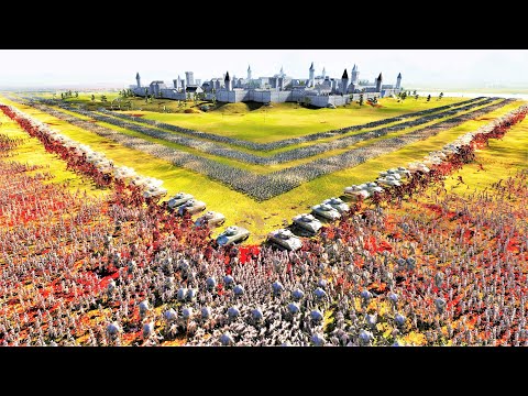 3 MILLION Orcs and Giant Ogres Invade USA MILITARY BASE - Ultimate Epic Battle Simulator 2 | UEBS 2