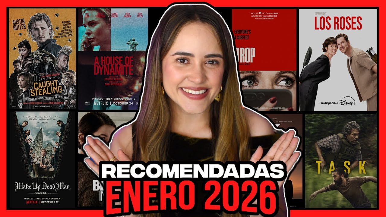 Películas y Series Recomendadas para ver en ENERO 2026 🎬🍿