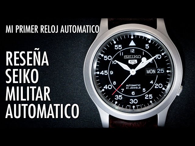 Vídeo relacionado con Seiko Reloj Analógico para Hombre de Cuarzo con Correa en Acero Inoxidable SNE527P1