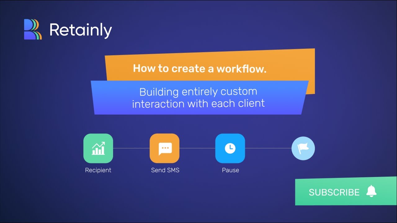 How to create a workflow. Building entirely custom interaction with each client