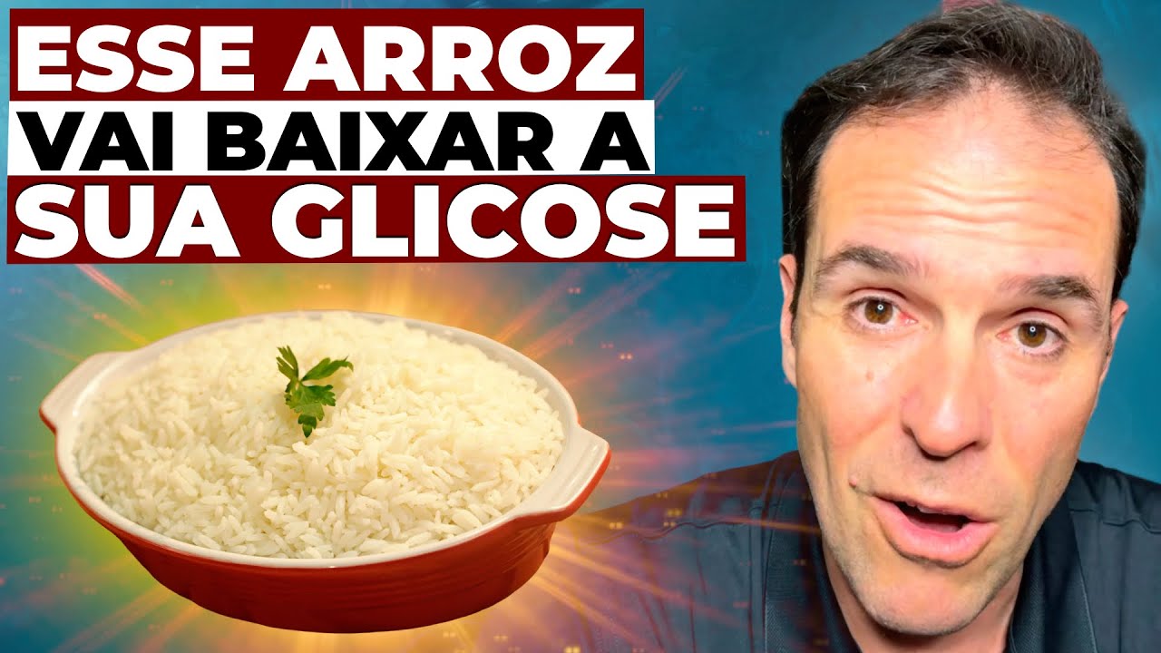 O ARROZ PERFEITO PARA DIABÉTICOS, VAI ABAIXAR SUA GLICOSE 😱