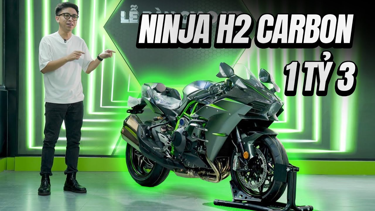 Kawasaki Ninja H2 Carbon: Bí mật quái vật siêu nạp không phải ai cũng mua được