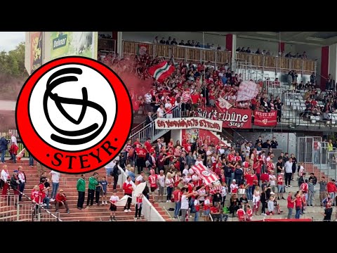 FC Admira Wacker - SK Vorwärts Steyr | Auswärtssupport Vorwärts Steyr | 2.Liga | 04.06.23