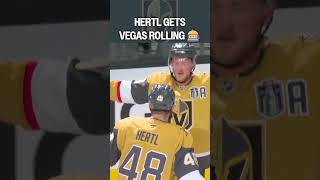 Hertl Starts the SCORING Party in Vegas ????????