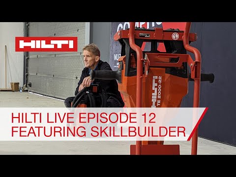 Hilti Live Episode 12 - Featuring Roger Bisby from SkillBuilder